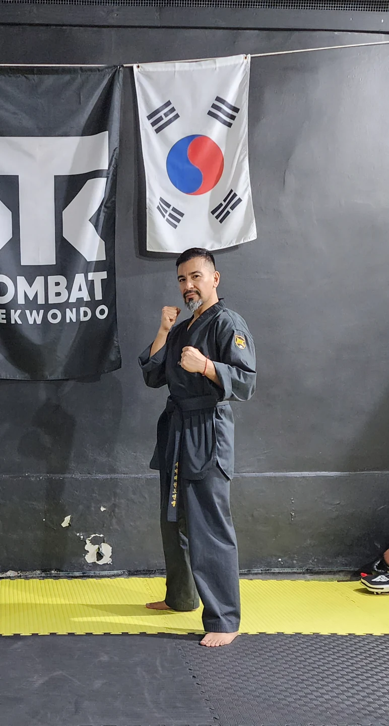 Claudio Rivera Reyes, instructor de Kombat Taekwondo