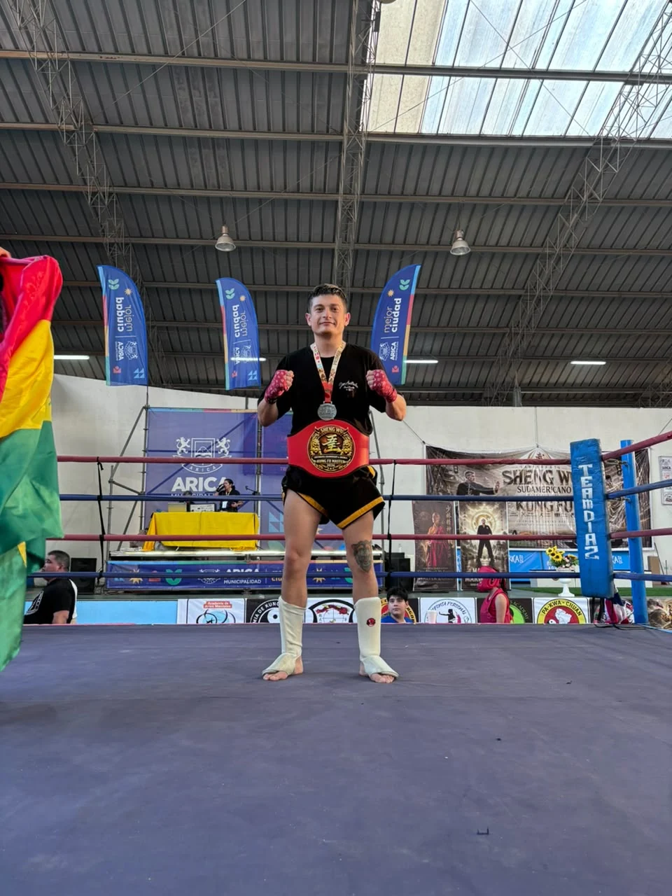 Diego Álvarez, instructor de MMA